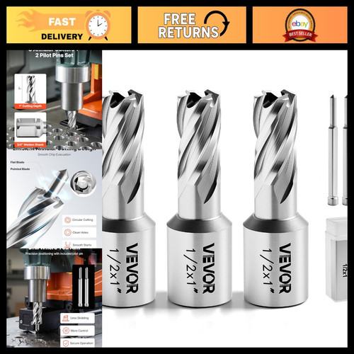 Piece annular cutter set - 5-piece,